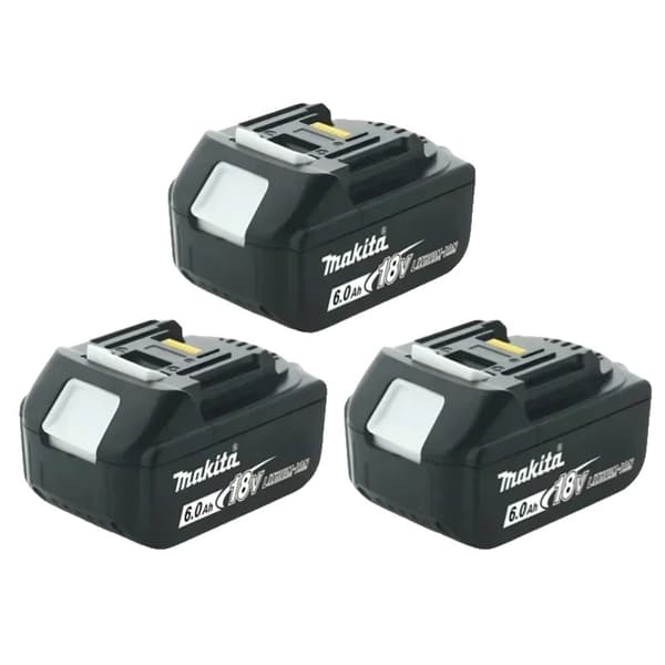 Litiumjonbatteri, 6000mAh kapacitet, avancerade skyddsfunktioner, 3ST 6.0Ah