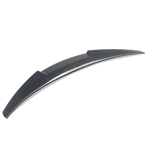 Bakspoiler, ABS-plast, kompatibel med coupé,Kolfiberutseende