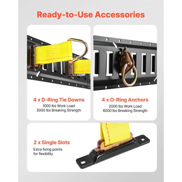 Railsats, 4 Rails, 2 Spännband,4 Pack