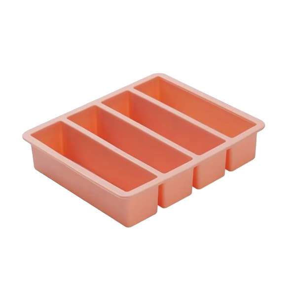Matfrysningsformar, Silikonmaterial, Lufttät Försegling,Rosa