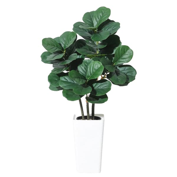 Fiddle Leaf Fig Träd, Livaktig Utseende, Inomhusbruk,180CM