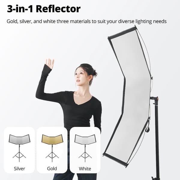 Reflektor Diffuser, U-form, One-Touch Åben Luk,U-GO