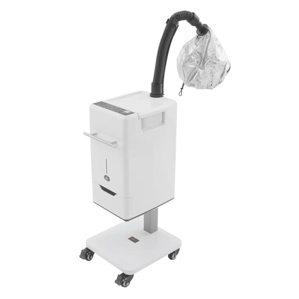 Nano Hårångmaskin, LCD-display, Justerbar Temperatur,VIT