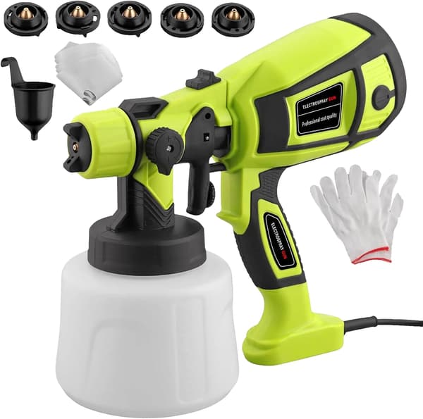 Färgspruta, Hög Effekt, Lätt att Rengöra,grön-1400ml+850W