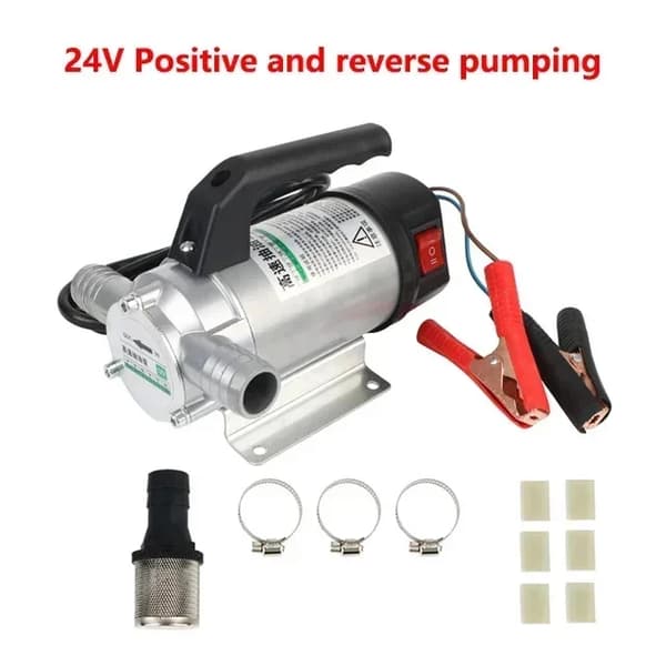 Brændstofoverførselspumpe, Omvendelig Drift, Effektiv Flow Rate,24V