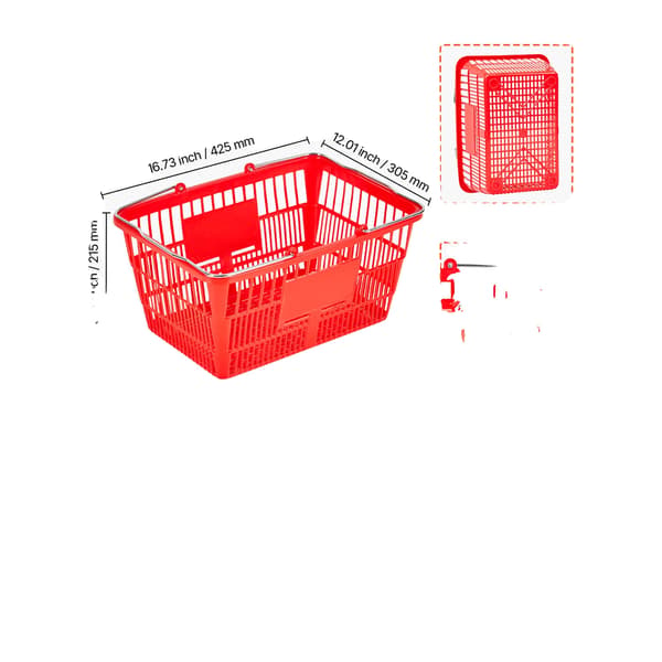Stable Kurve, Bærbar Design, Holdbart Plastmateriale,Rød