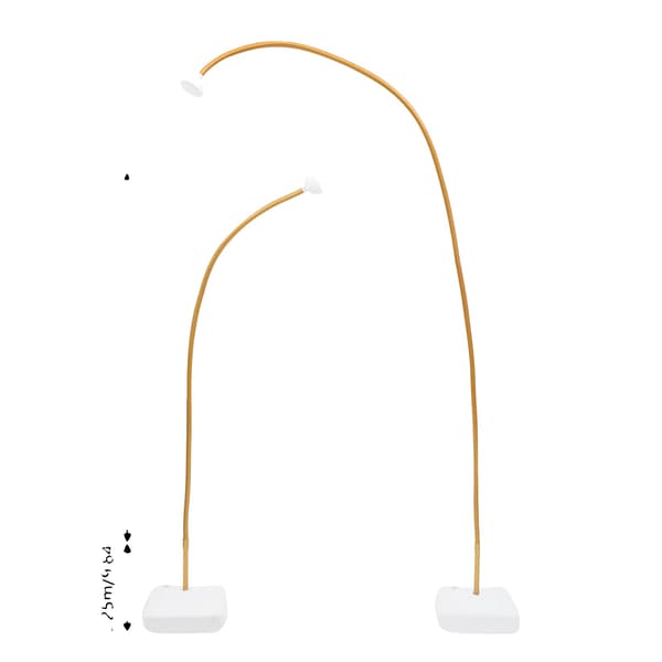 Ballonbue Stativ Sæt, Tilpasseligt Design, Stabil Base,Guld, M