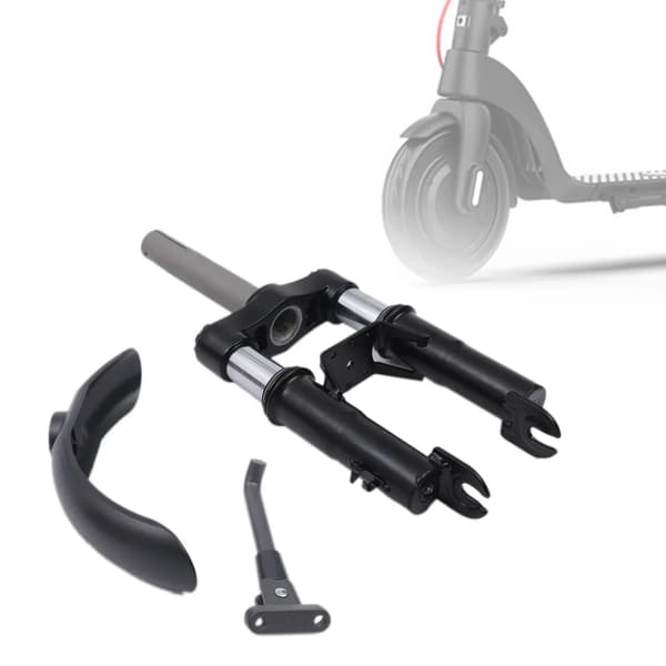 Fjedergaffel, Stødabsorption, Holdbar Aluminiumlegering,Sort
