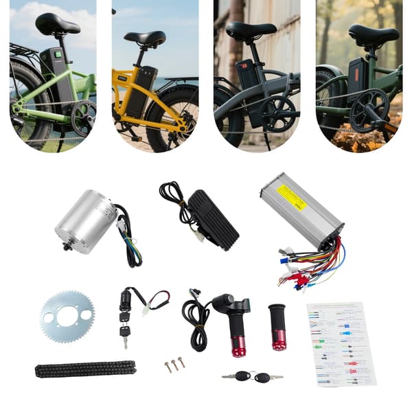 Elektrisk Motor Kit, Borstlös DC Motor, Hög Effektprestanda,0