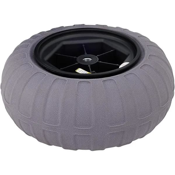 Strandhjul, 40 cm Diameter, 80 kg Kapacitet,hær grøn