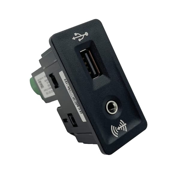 Medieadapter, USB- og AUX-forbindelse, Nem installation,kun carplay