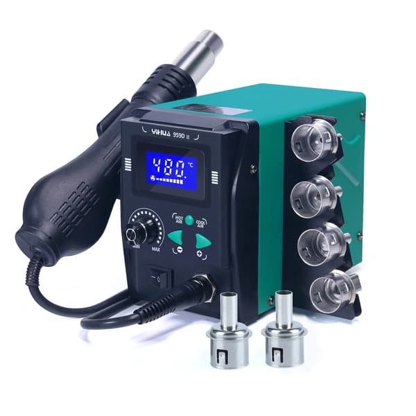 Hettluftspistolen, Enkel Munstycksbyte, Effektiv Luftflöde,959D-II paket1, 220VEU-a