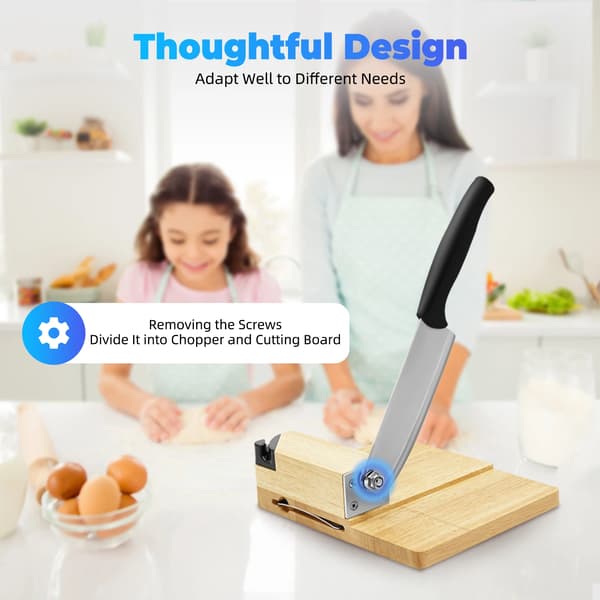 Köttskärare, Rostfritt Stål, Ergonomisk Design,loggfärg
