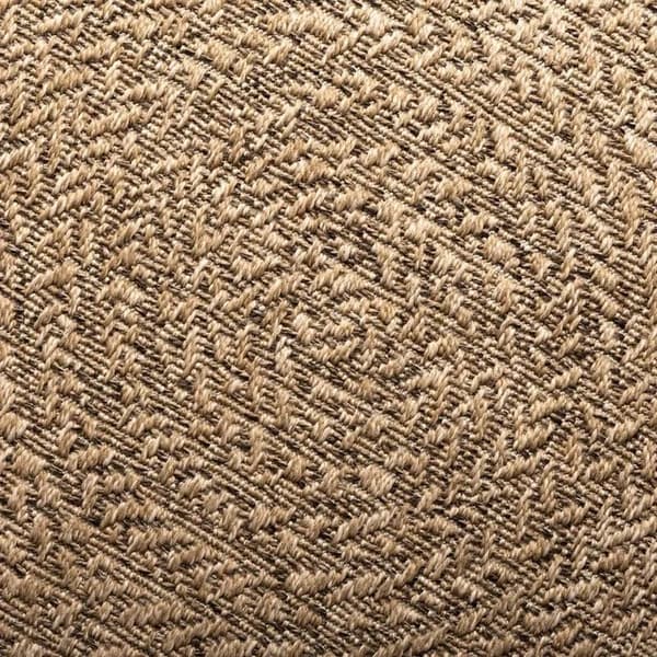 Tæppe, Jute Materiale, Indendørs og Udendørs Brug,Bronze