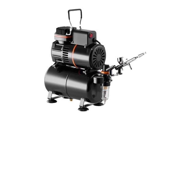 Airbrush-set, dubbelverkande, justerbar tryckkontroll,Typ 1