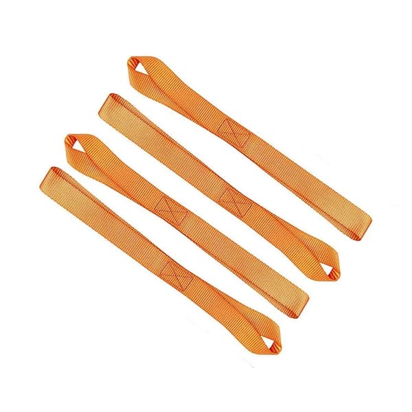 Stramningsbælter, Holdbart Nylon, Alsidig Cargo Kompatibilitet,Appelsin-4Stk