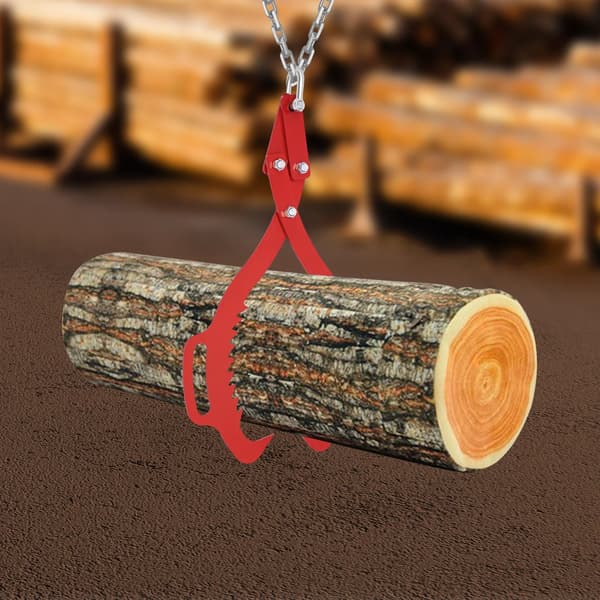 Lyfttänger, Hållbart Kolstål, Ergonomisk Design,Röd