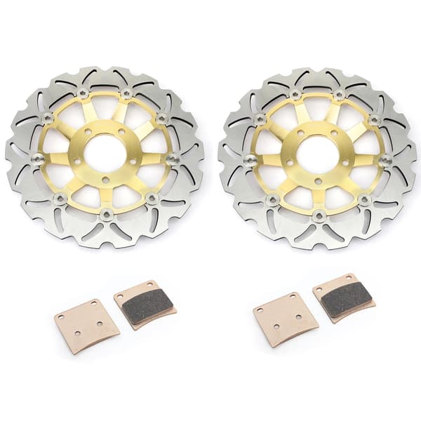 Bromsskivor, Lättviktsdesign, Förbättrad Hållbarhet,Guld WG