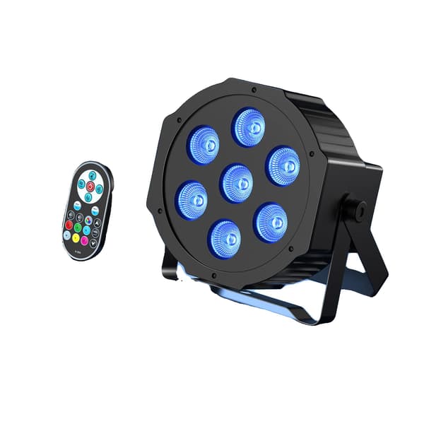 LED Par Valo, RGBW, Useita Ohjaustiloja,EU Plug 4PCS