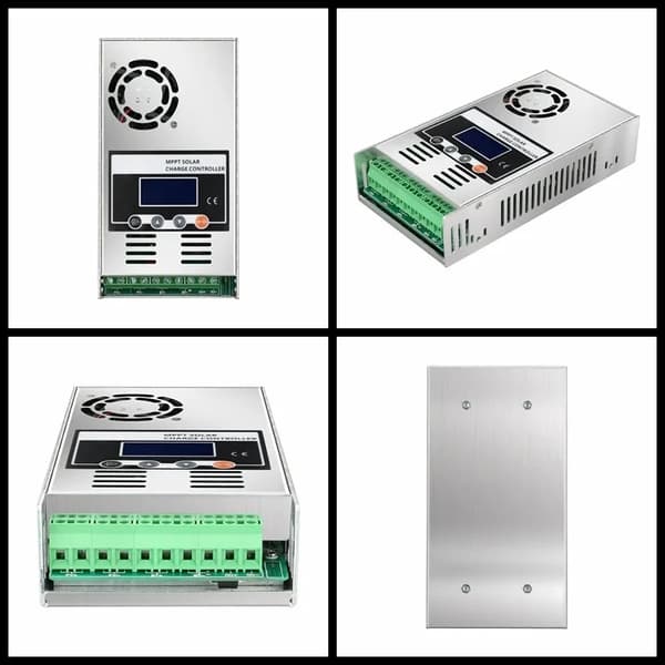 Solcelleladerregulator, 60A Maksimal Strøm, Automatisk Spændingsdetektion,60A