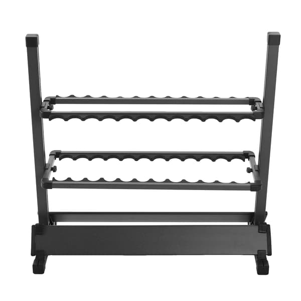Fiskestangsholder, Fritstående, Holdbart Aluminiumlegering,sort