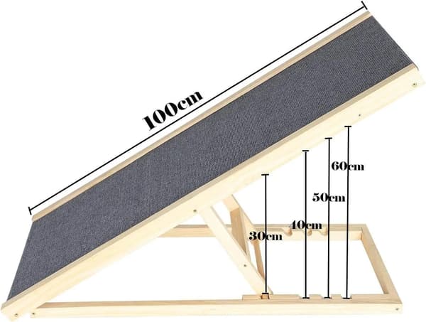Hundramp, Halkfri Yta, Fällbar Design,MULTI