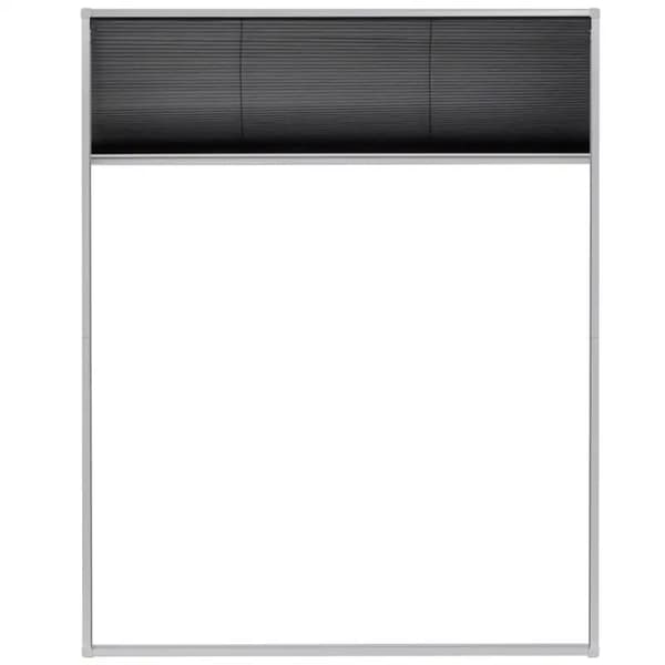 Insektnet, Glasfiber Materiale, Magnetisk Lås,Sort