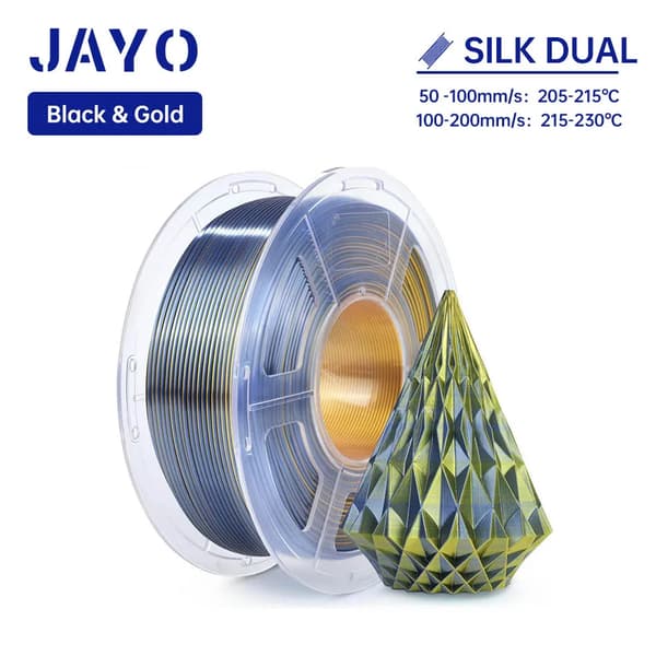 3D-printer filament, PLA-material, høj ydeevne,SKDC Sort Guld