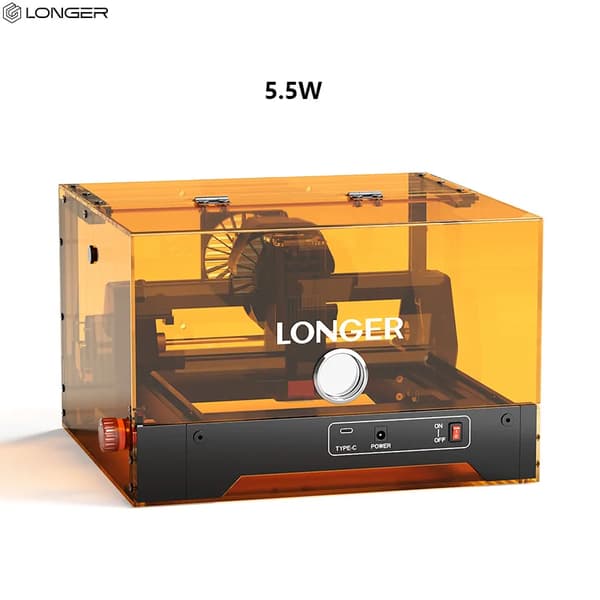 Lasergravør, App Kontrol, Alsidig Materiale Kompatibilitet,5.5W