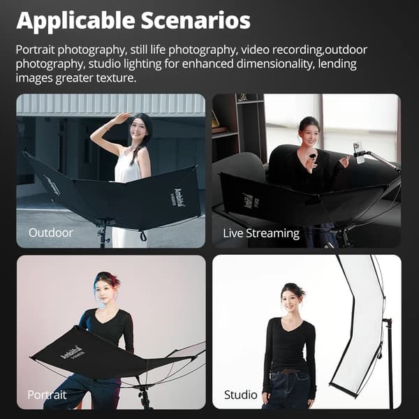 Reflektor Diffuser, U-form, One-Touch Åben Luk,U-GO