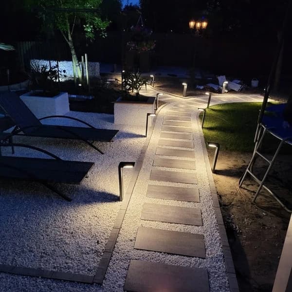 Vägbelysning, Solenergi, Väderbeständig,Varmt Ljus 2PC