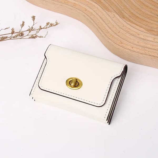 Pung, Kompakt Design, Modevenlig Stil,Beige