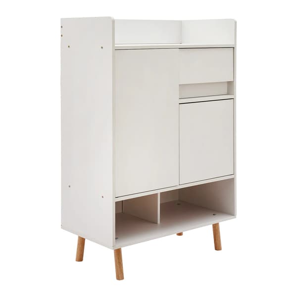 Sko Rack, Moderne Stil, Effektiv Organisation,Varm Hvid