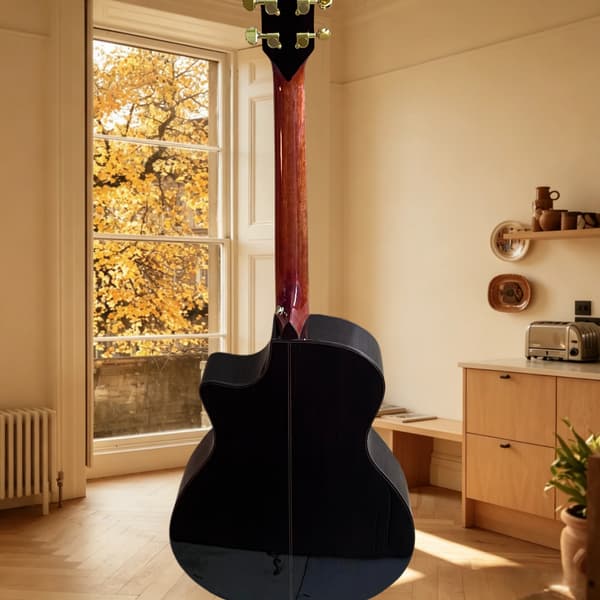 Gitarr, Rosenwood Greppbräda, Klassisk Spelstil,GUL