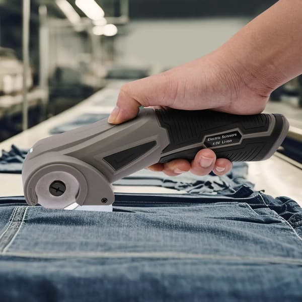 Elektriske Saks, USB Opladning, Ergonomisk Design,sort