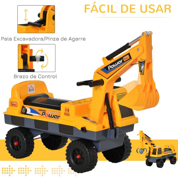 Traktor, Interaktiva Funktioner, Hållbar Design, Gul