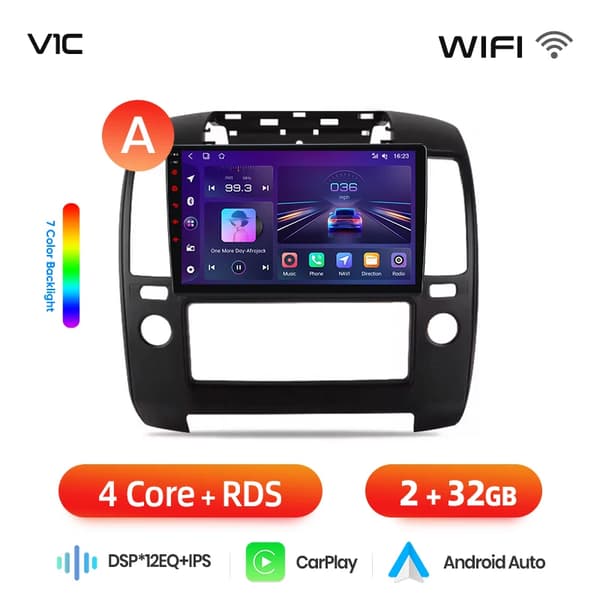 Bilradio, Touchscreen Multimedia Afspiller, Navigationssystem