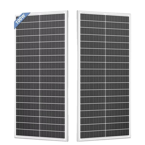 Solpanel, Hög Effektivitet, Hållbar Design,100W 2Pcs