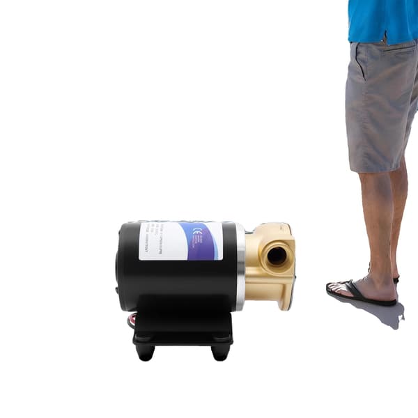 Vandpumpe, Selvprimende Booster, Høj Flow Rate,sort