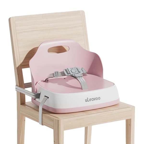 Booster Sæde, Bærbart Design, Sikkerhedsseler,Pink