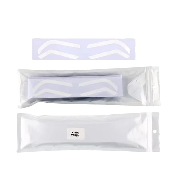 Øjenbrynsskabeloner, Engangsdesign, Nem Anvendelse,A 60pcs