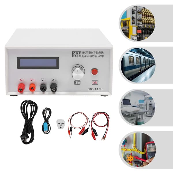 Batteritestare, LCD-display, Mångsidig kompatibilitet,EU-kontakt