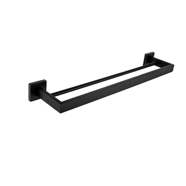 Håndklædestænger, Holdbart Rustfrit Stål, Nem Installation,Matte Black-40cm