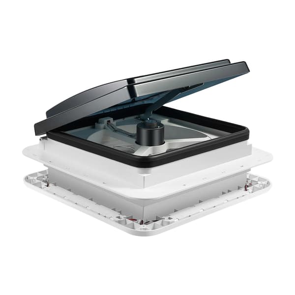 Ventilationsvifte, Stille Drift, Effektiv Luftstrøm,Hvid  Sort
