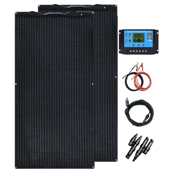 Solpaneler, Høj Effektivitet, Fleksibelt Design,12V 240W solarkit-B