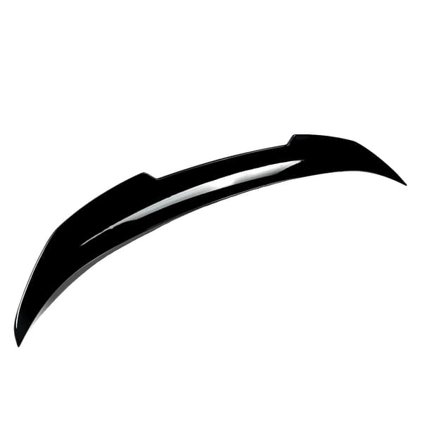 Bagagerumslipspoiler, ABS-plast, andedragsdesign,Glans Sort