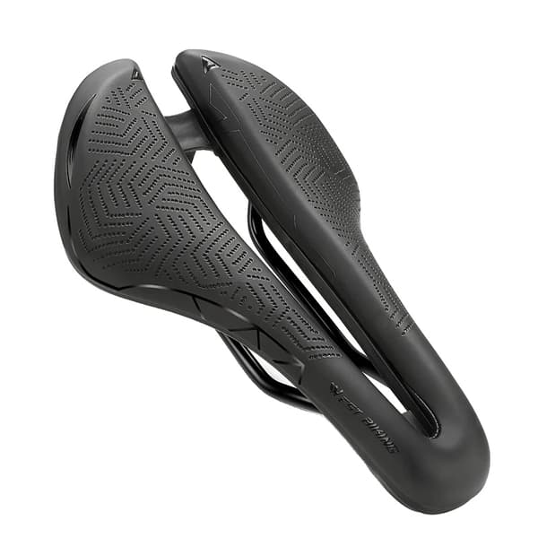 Cykelsæde, Åndbart Design, Blød Polstring,Sort