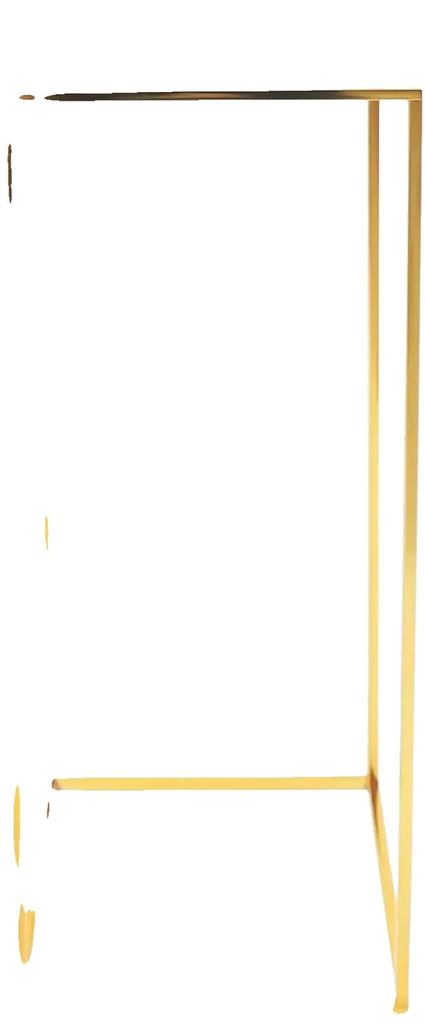 Blomsterstand, Moderne Design, Nem at Samle,Guld