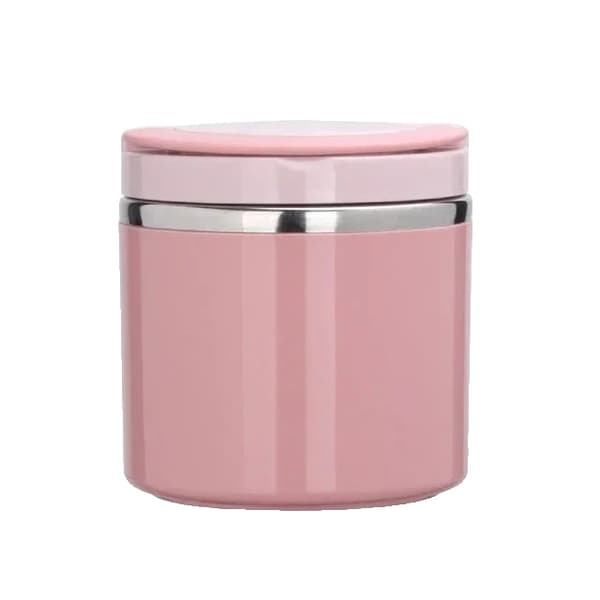 Mat Termos, Isolerad Design, Läcksäker Stängning,Rosa-1000ml