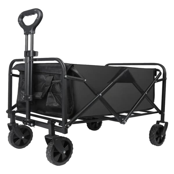 Campingvogn, Robust Ramme, Alsidig Design,sort
